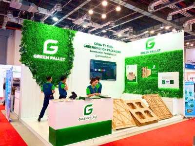 GREEN PALLET TẠI TRIỂN LÃM CÔNG NGHIỆP VÀ SẢN XUẤT VIỆT NAM
