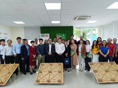 HIỆP HỘI SACA và HGBA THĂM CÔNG TY TNHH GREENOVATION PACKAGING