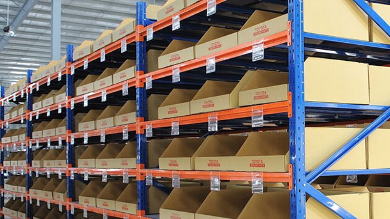 sắp xếp kho bãi